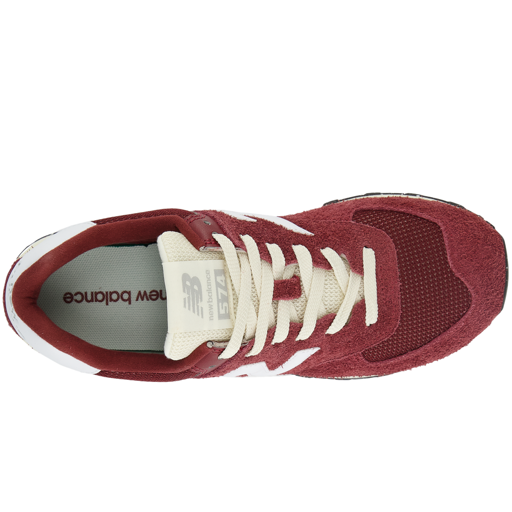 Unisex cipő New Balance U574RBK – bordó