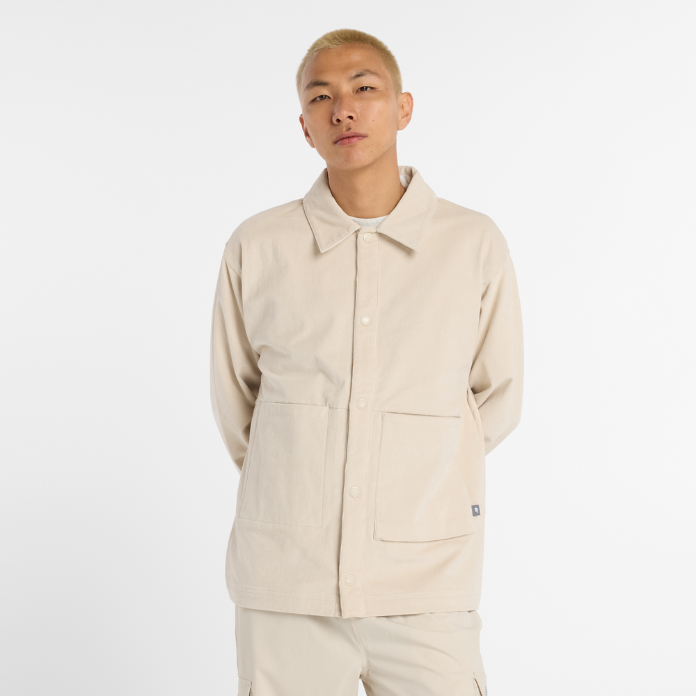 Férfi kabát New Balance MT53524TWF – bézs