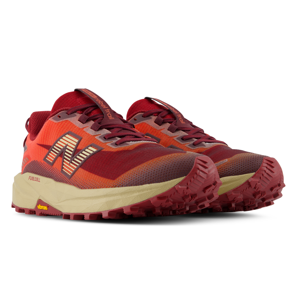 Férfi futócipő New Balance FuelCell Rebel Trail MRBT9X5 – bordó