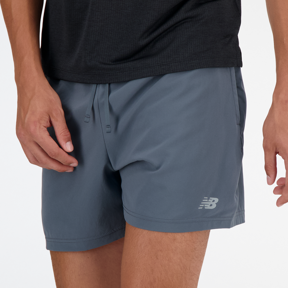 Férfi futónadrág New Balance MS41227GT – szürke