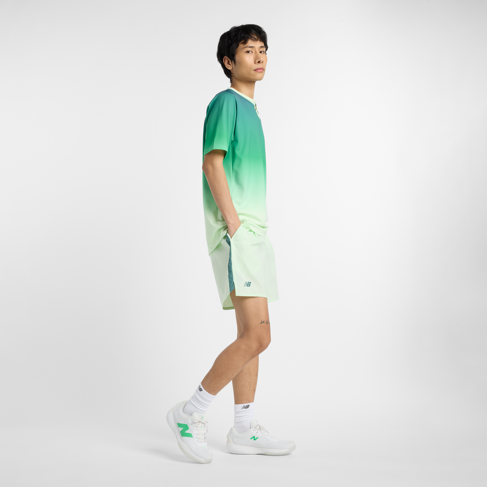 Férfi futónadrág New Balance MS41401MEW – zöld