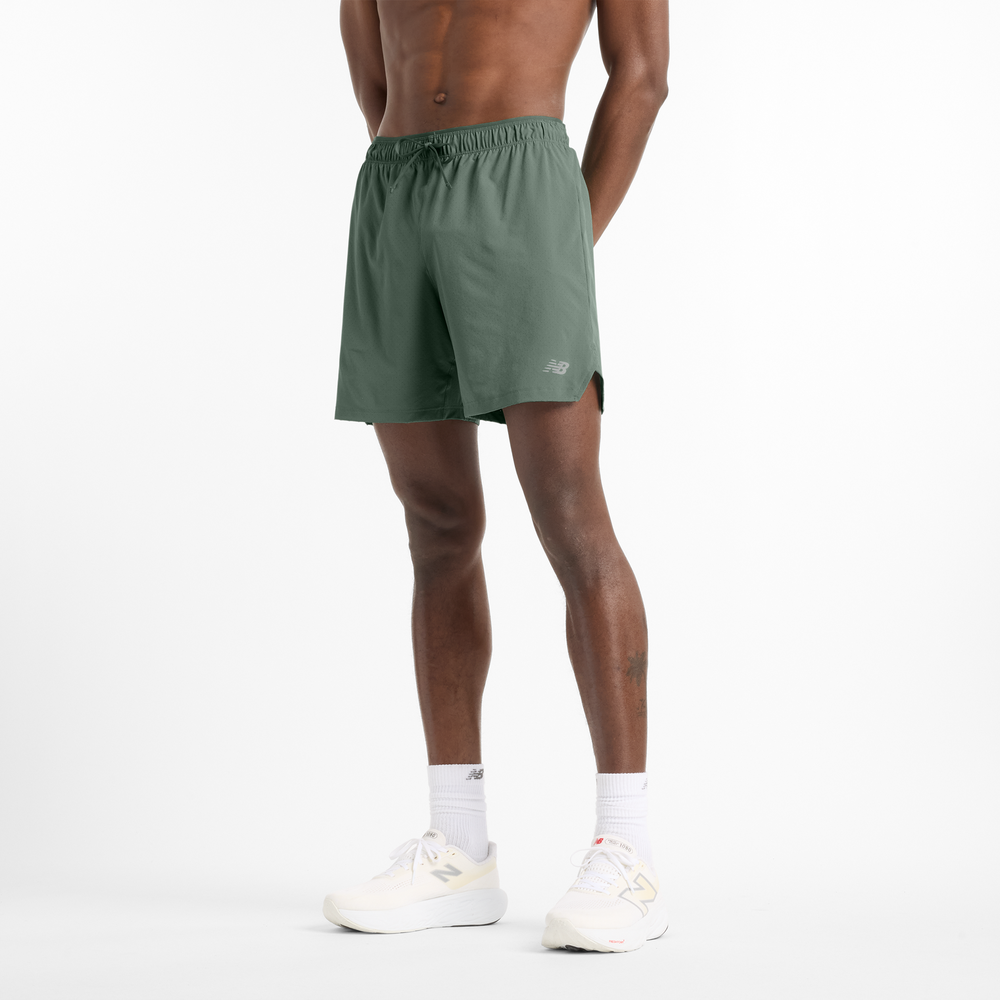 Férfi futónadrág New Balance MS41283DKJ – zöld