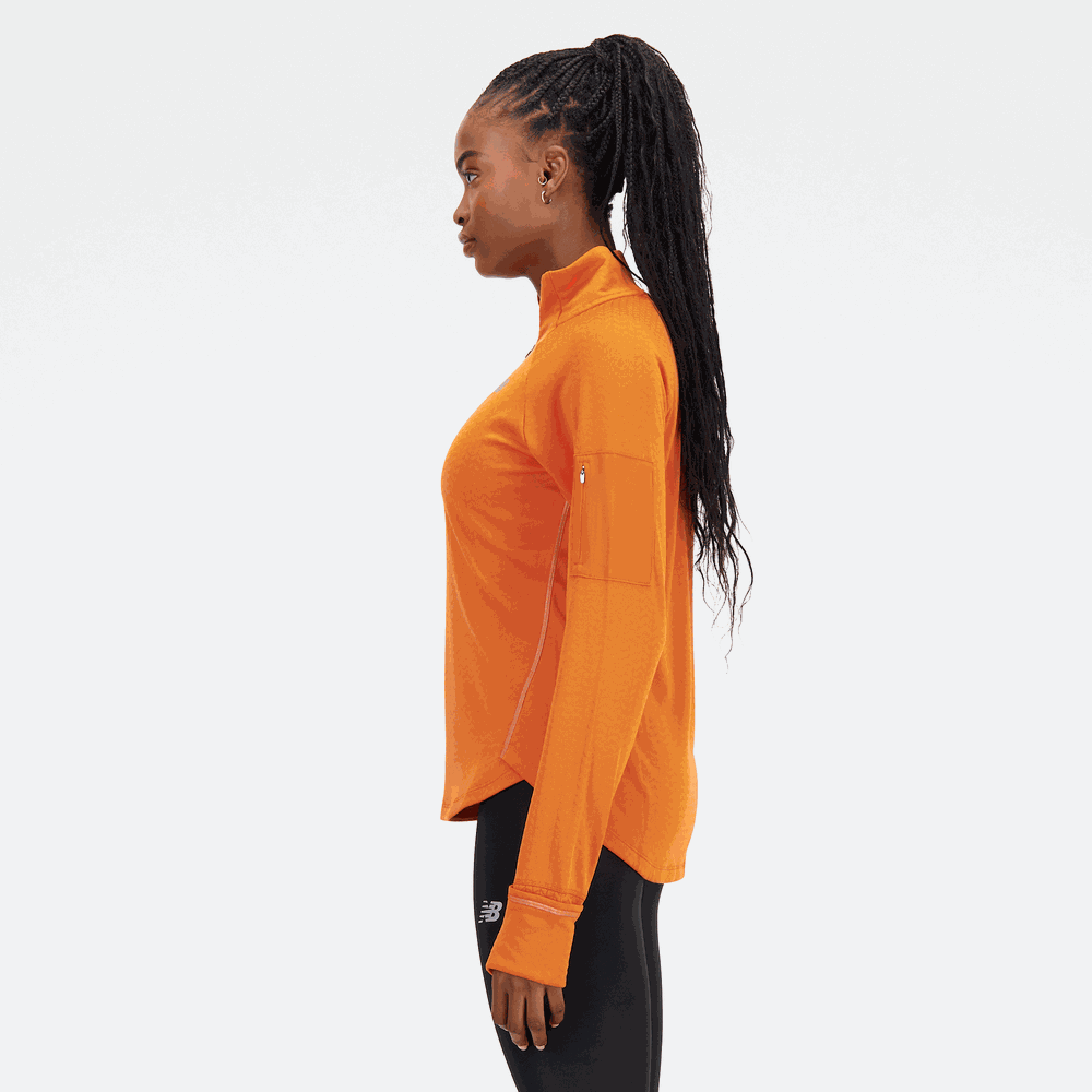 Női felső New Balance WT23252CEN – narancssárga