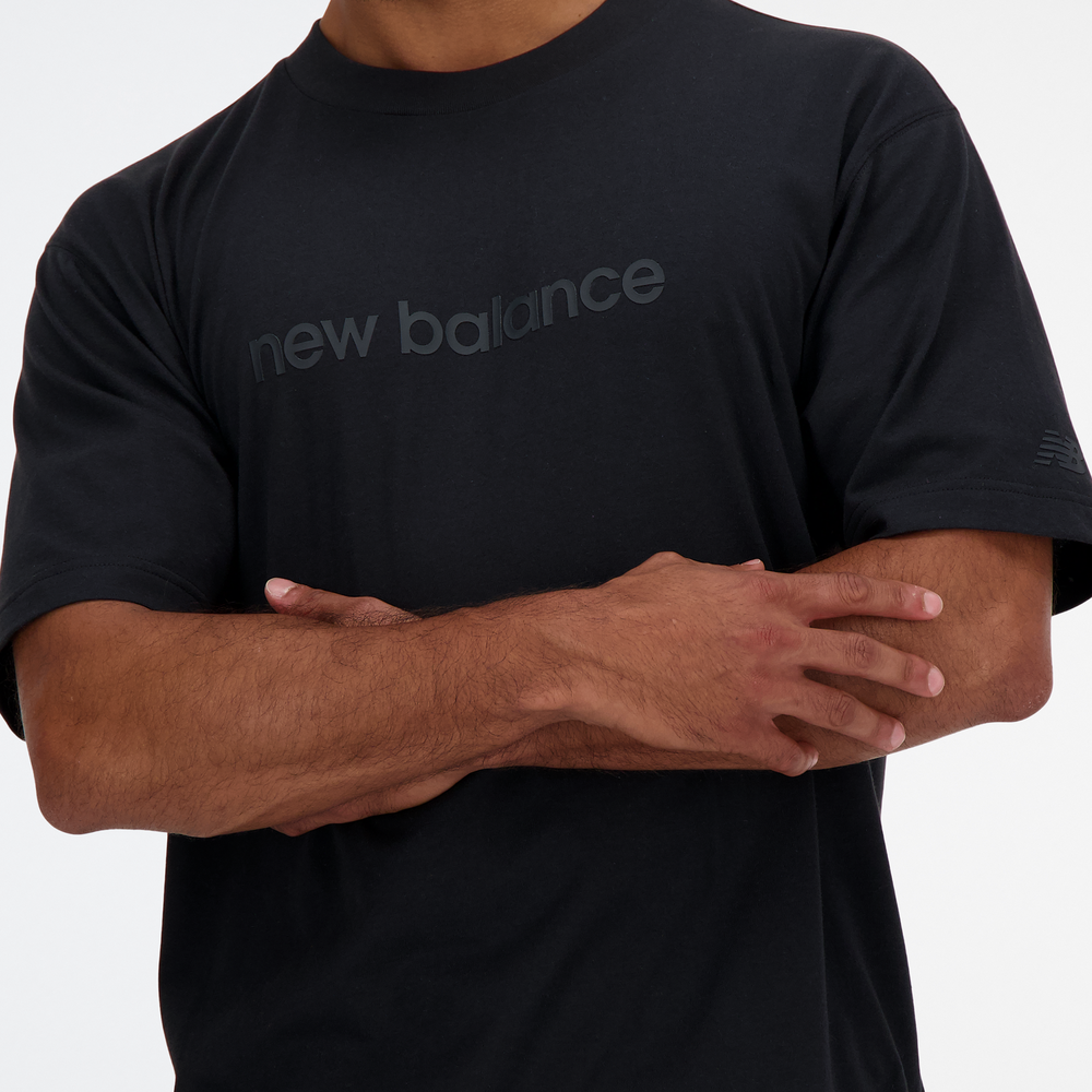 Férfi póló New Balance MT41559BK – fekete