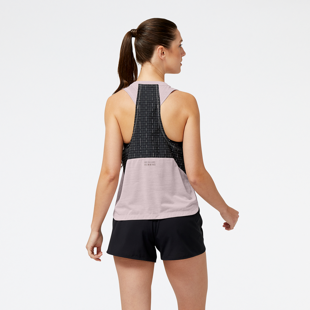 Női póló New Balance WT31250SIR - rózsaszín