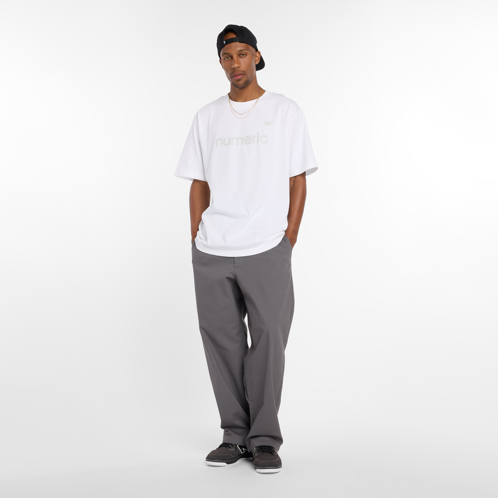 Férfi póló New Balance Numeric MT51955WT – fehér