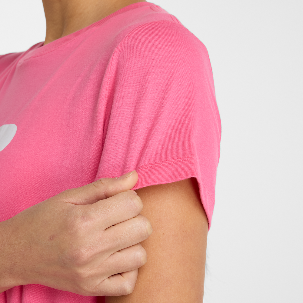 Női póló New Balance WT43582DAB – rózsaszín