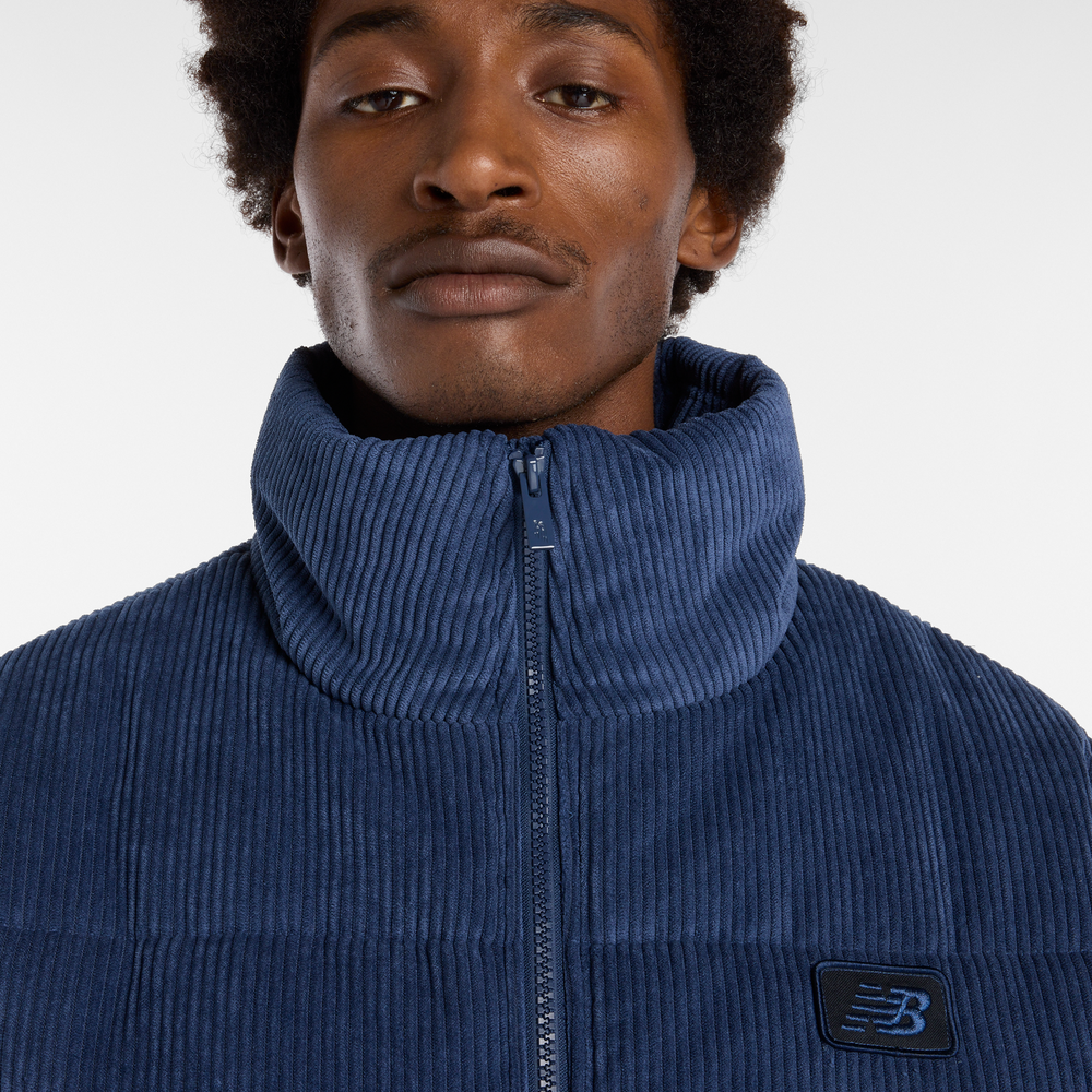 Férfi téli kabát New Balance MO53510NNY – sötétkék