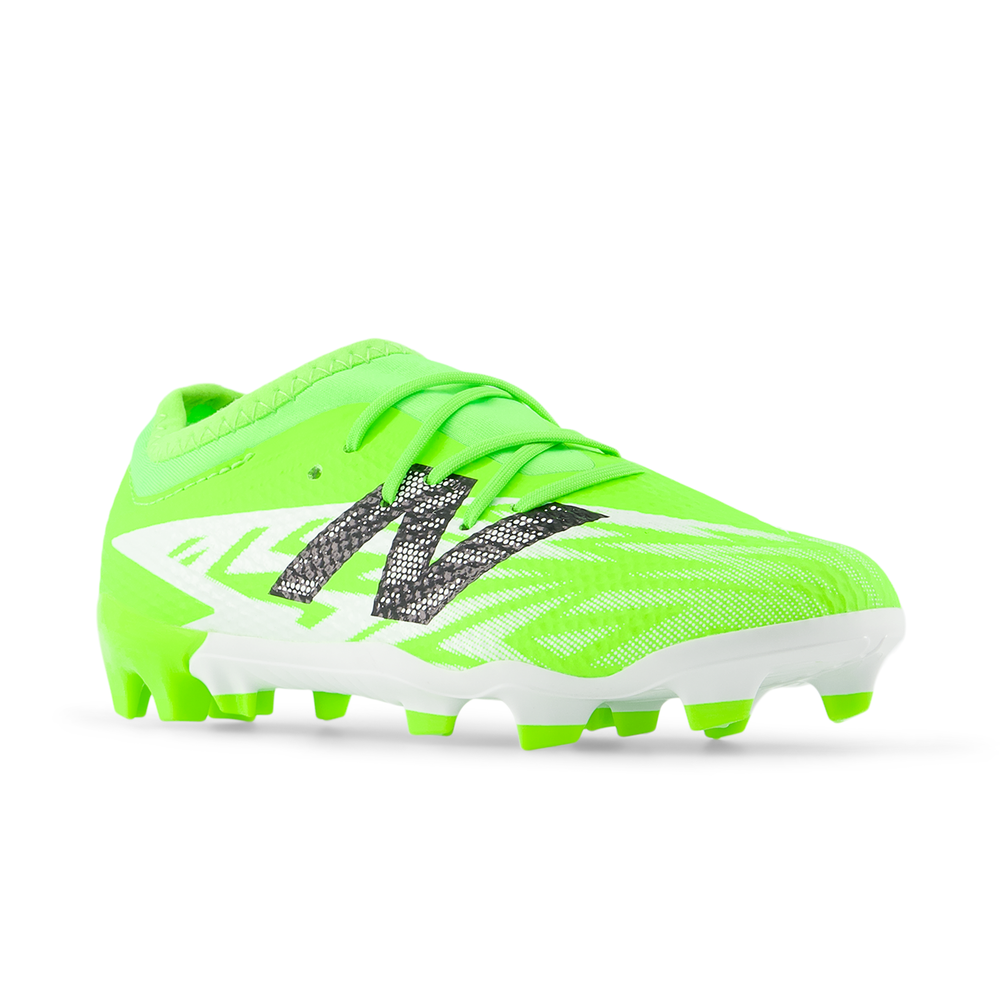 Gyermek focicipő New Balance FURON TEAM JNR FG V8 SJF3FSP8 – zöld