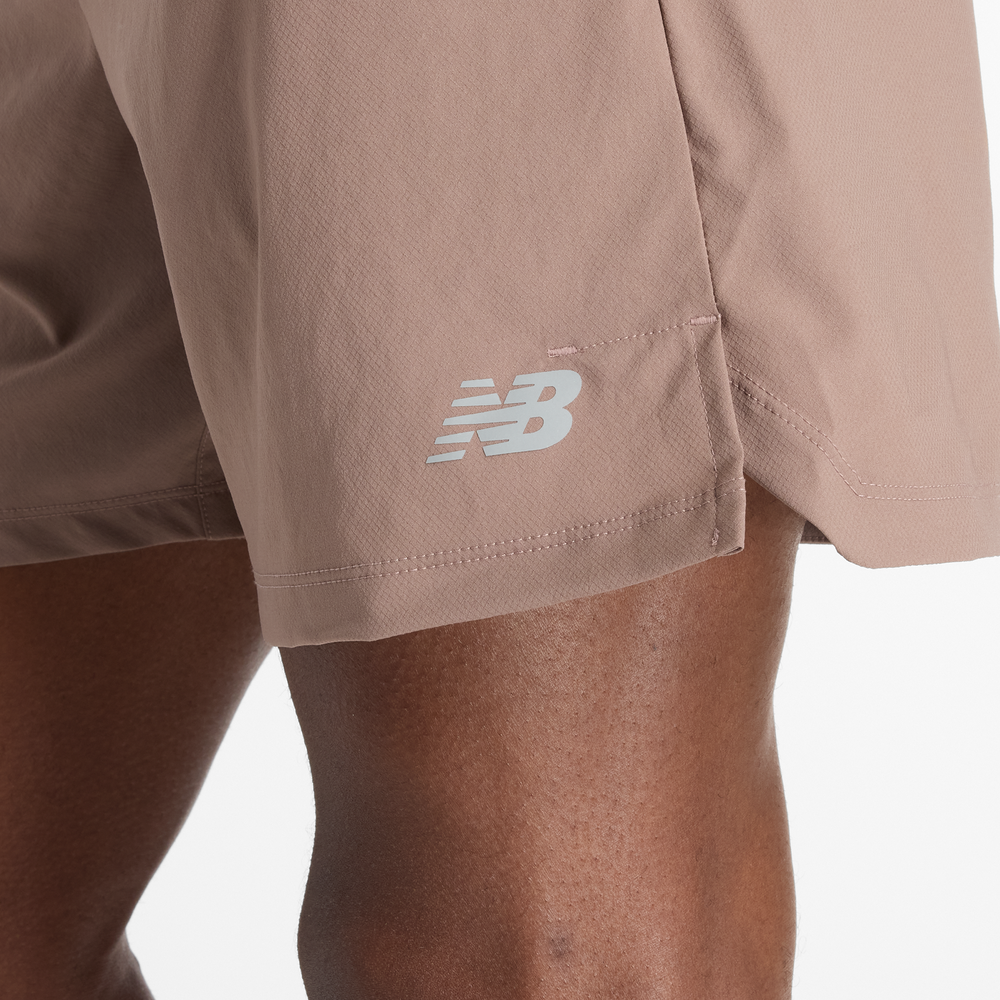 Férfi futónadrág New Balance MS41288EAS – bézs