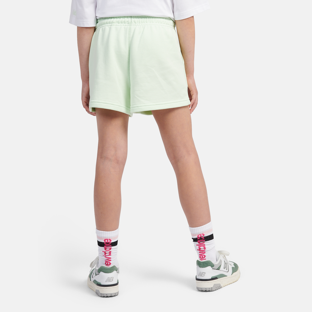 Gyermek rövidnadrág New Balance LAKG0006MEW – menta