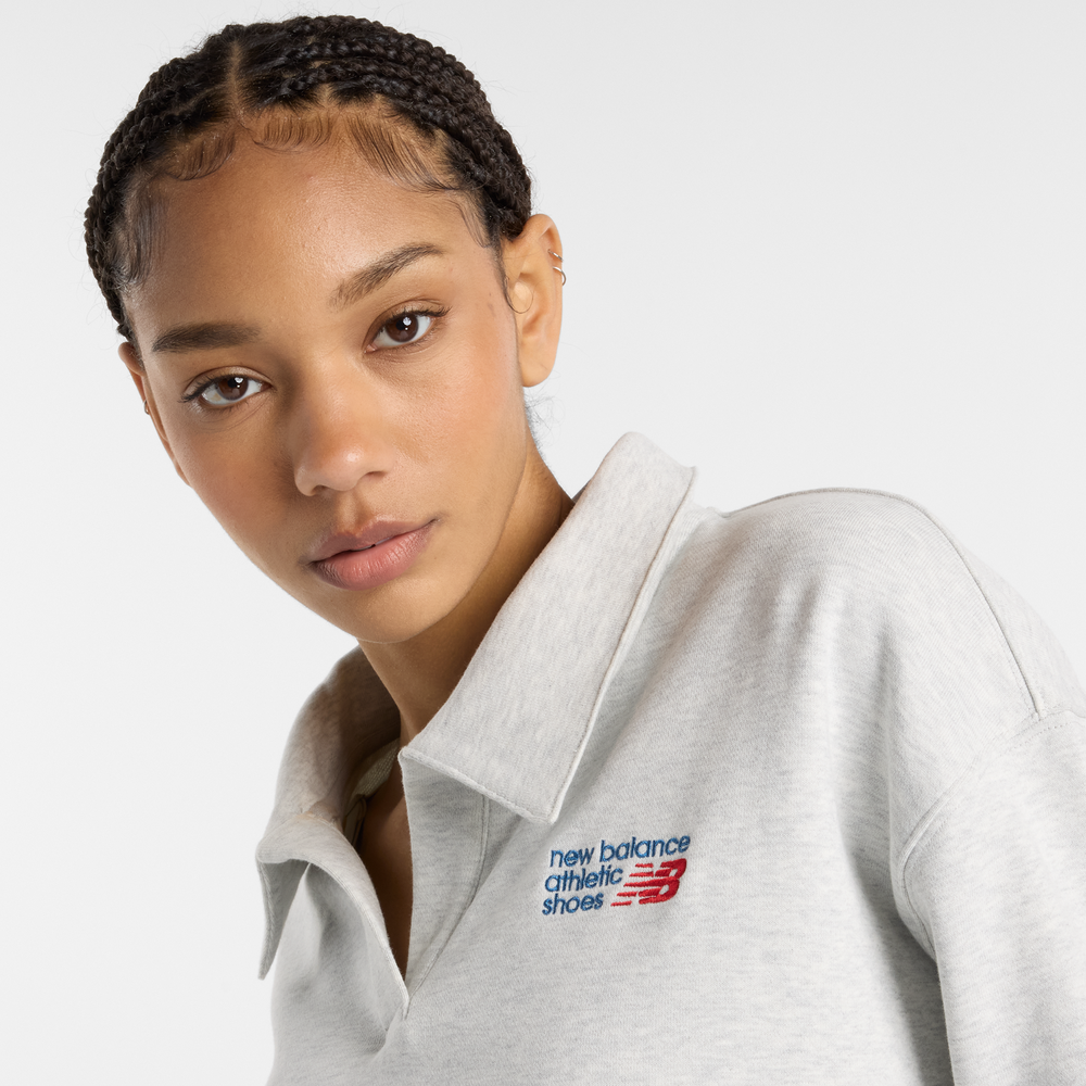 Női felső New Balance WT51513AHH – szürke