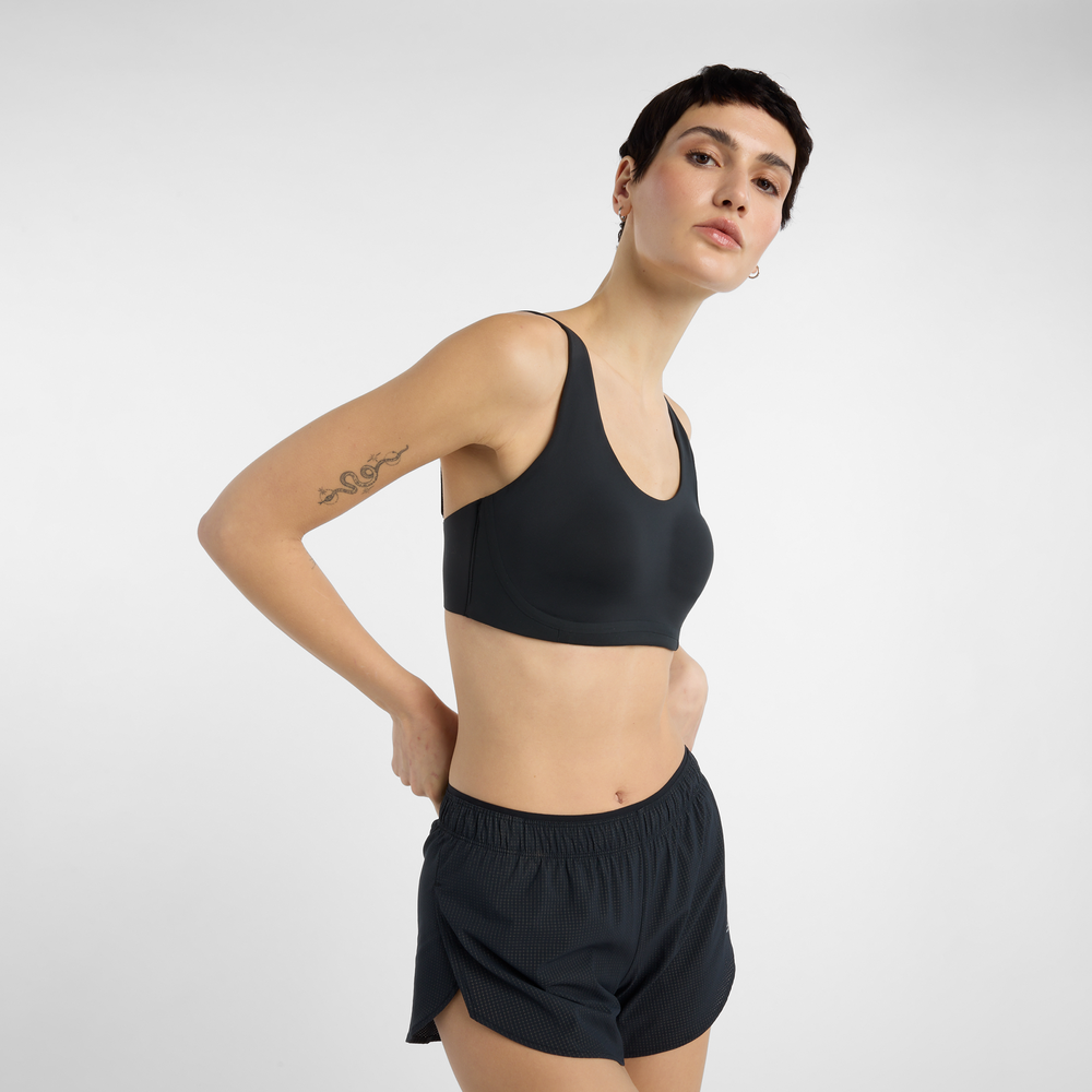 Sport melltartó New Balance WB51052BK – fekete