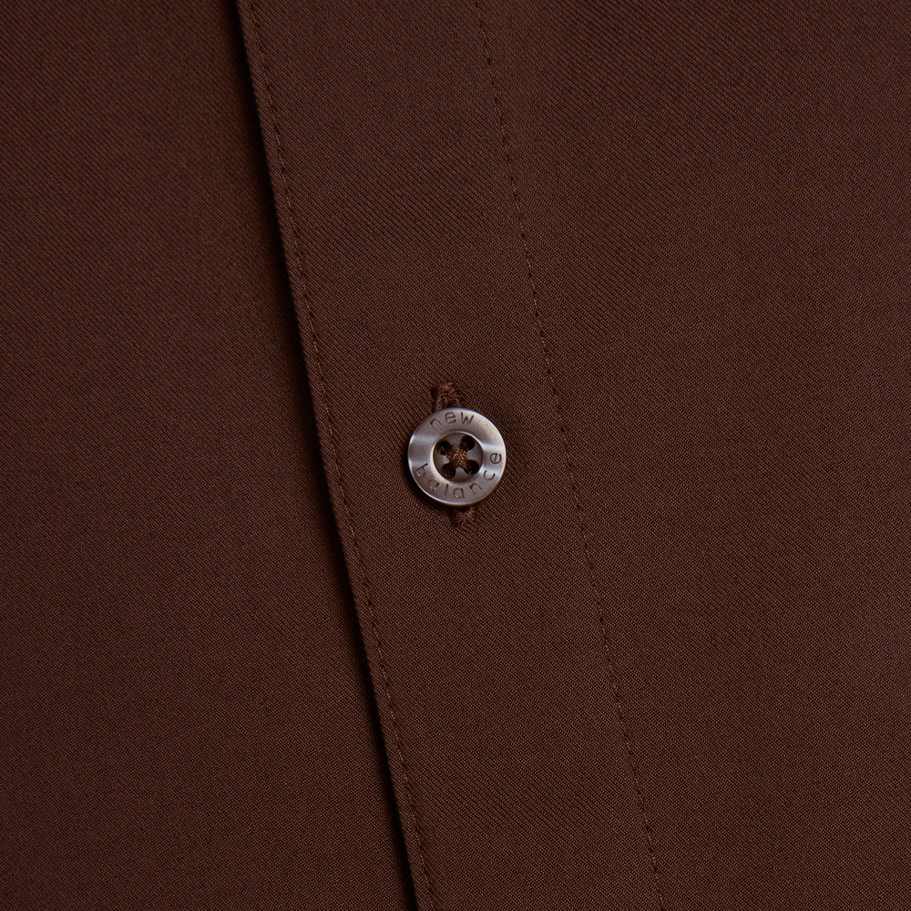 Férfi ing New Balance Numeric MT61J0V9ABJ – barna