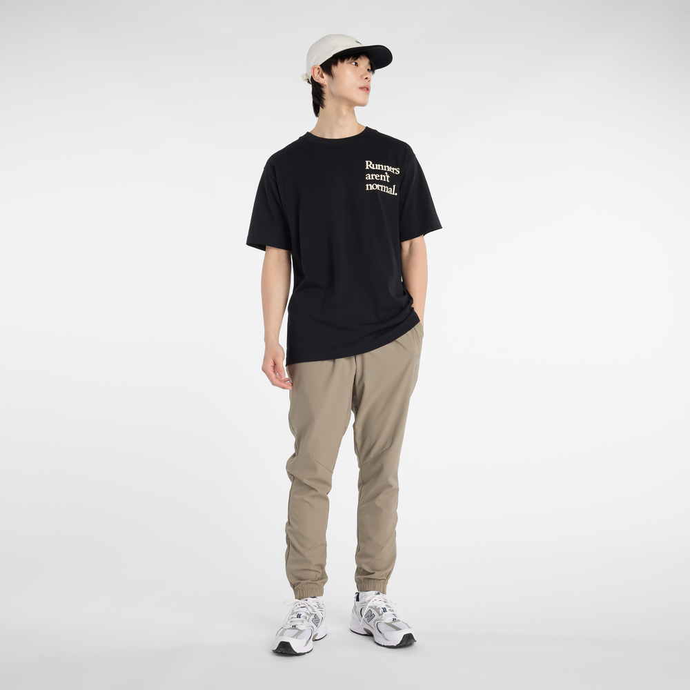 Férfi póló New Balance MT53921BK – fekete