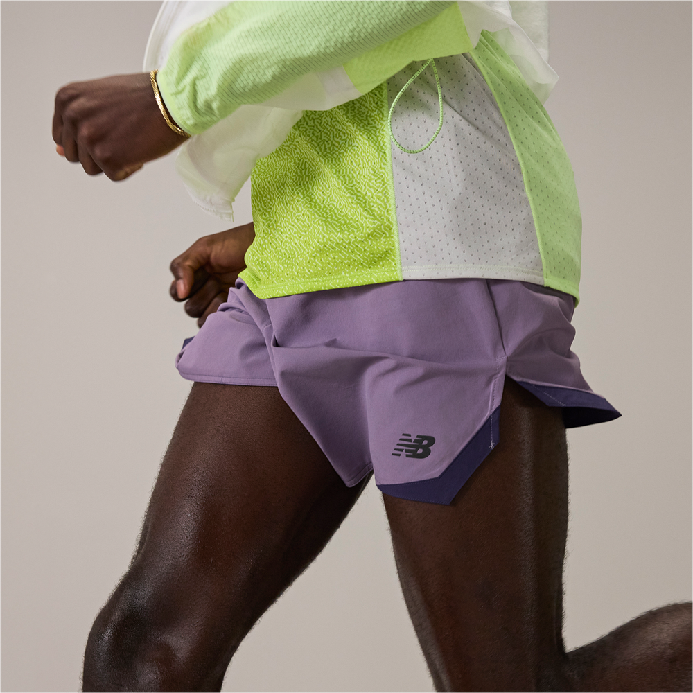 Férfi futónadrág New Balance MB6180TAAA5 – lila