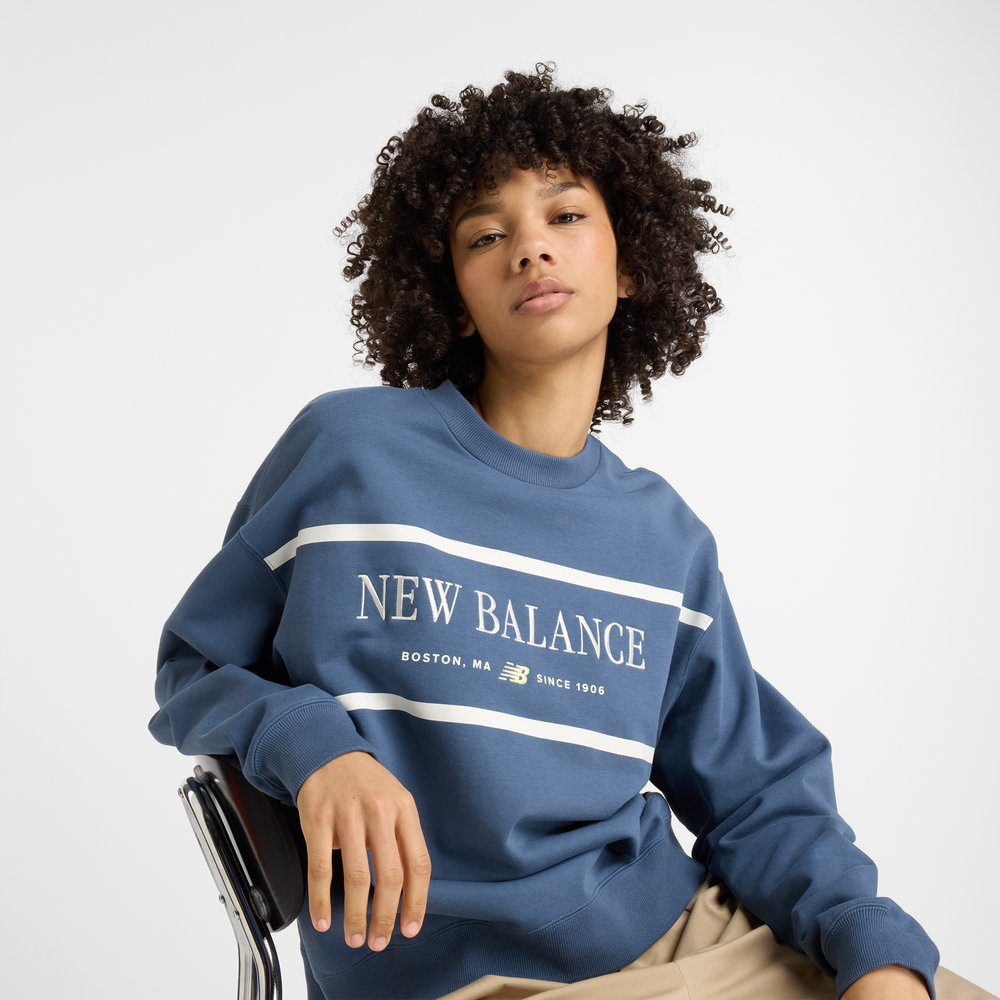 Női felső New Balance WT51923VTI – kék