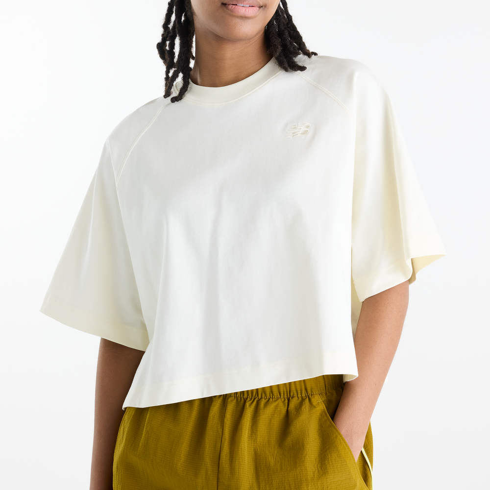Női póló New Balance Raglan – fehér