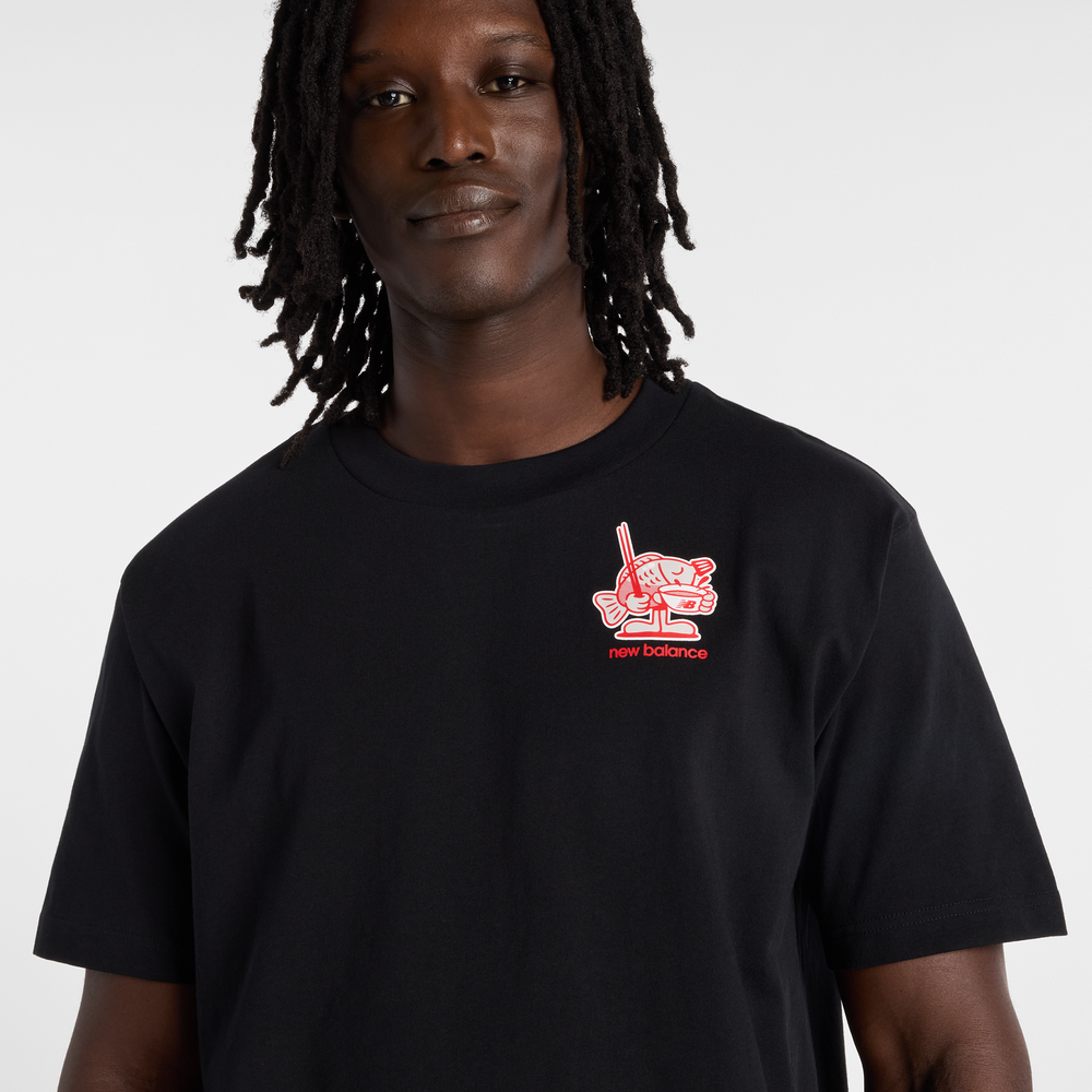 Férfi póló New Balance MT61H51DBK – fekete