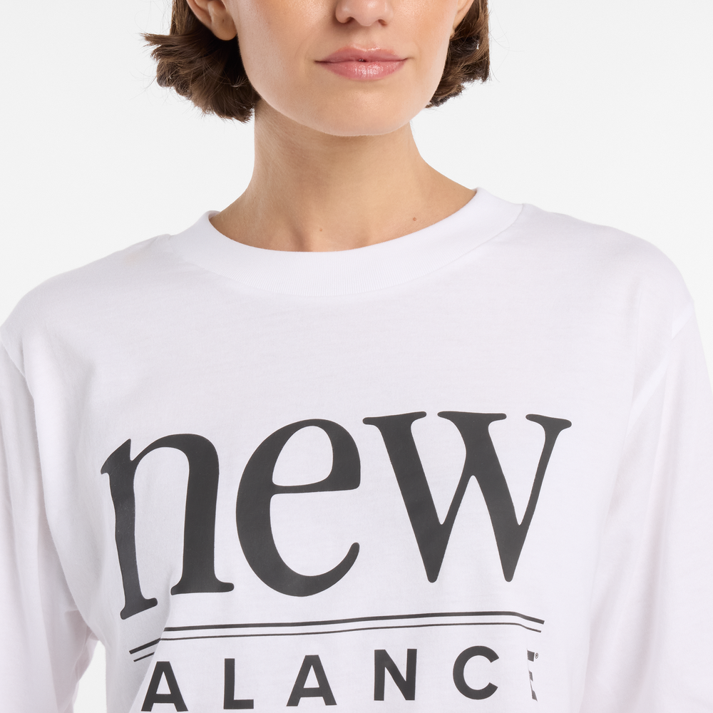 Női póló New Balance WT61V5OPWT – fehér