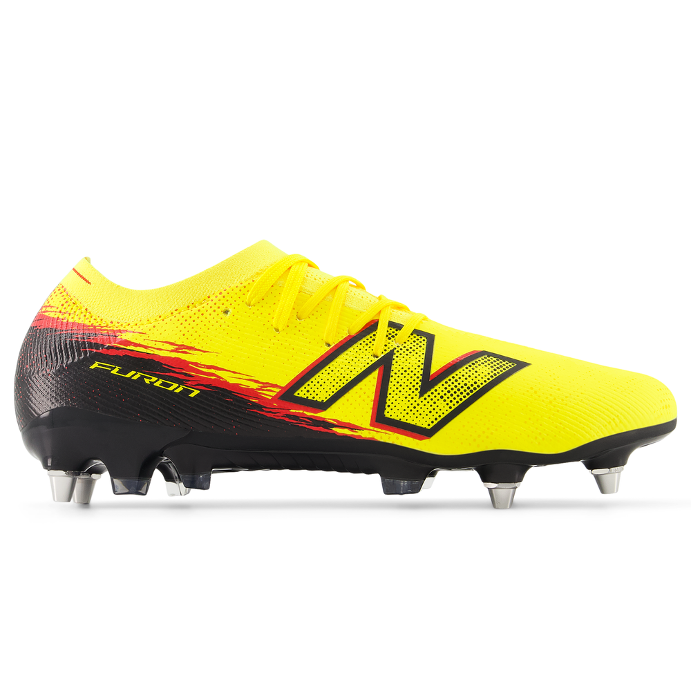 Férfi focicipő New Balance FURON ELITE SG V8 UF1S93W – sárga