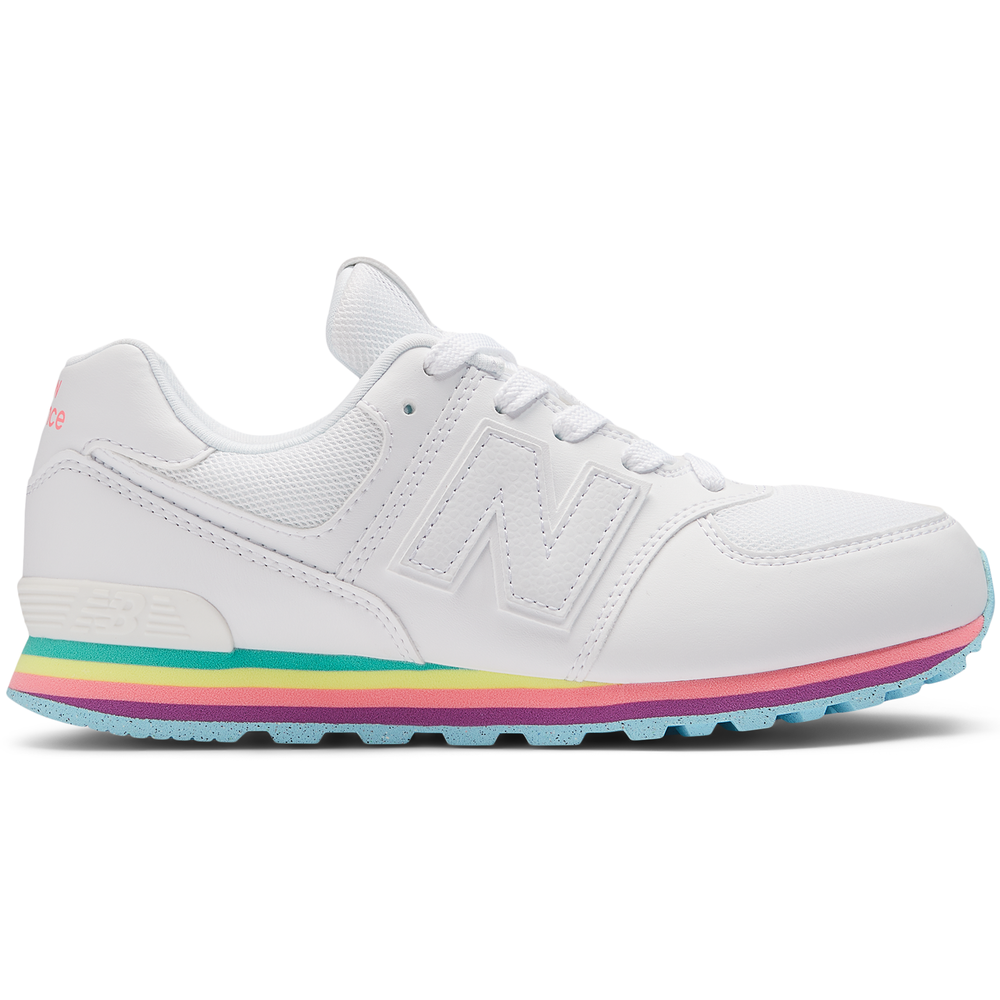 Gyermekcipő New Balance GC574KIJ – fehér