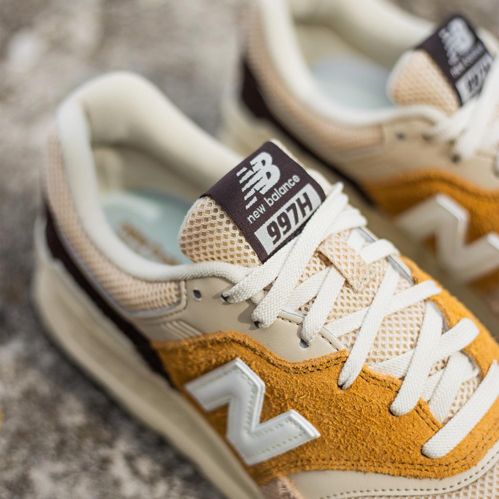 Férfi cipő New Balance CM997HRT – barna