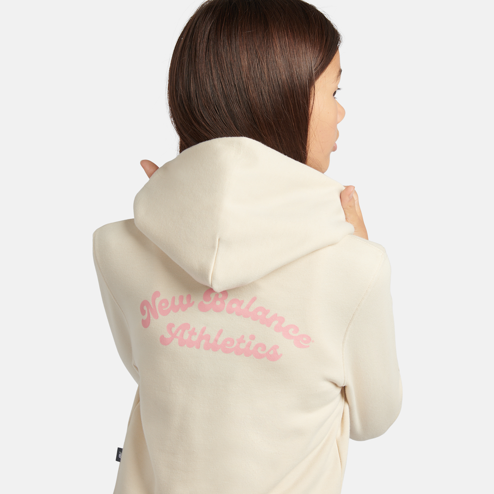 Gyerek pulóver New Balance YT61P93CLIN – bézs