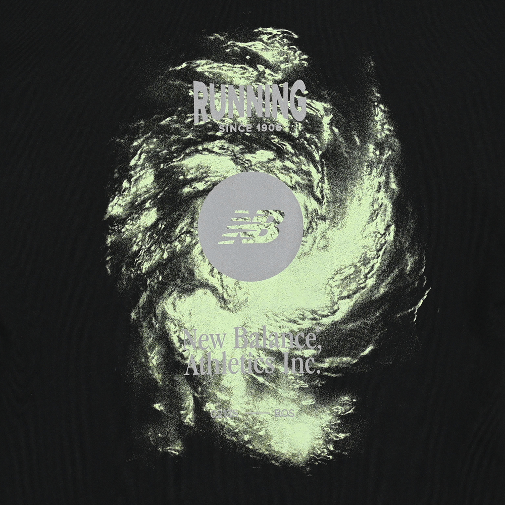 Férfi póló New Balance MT61H4CYBK – fekete