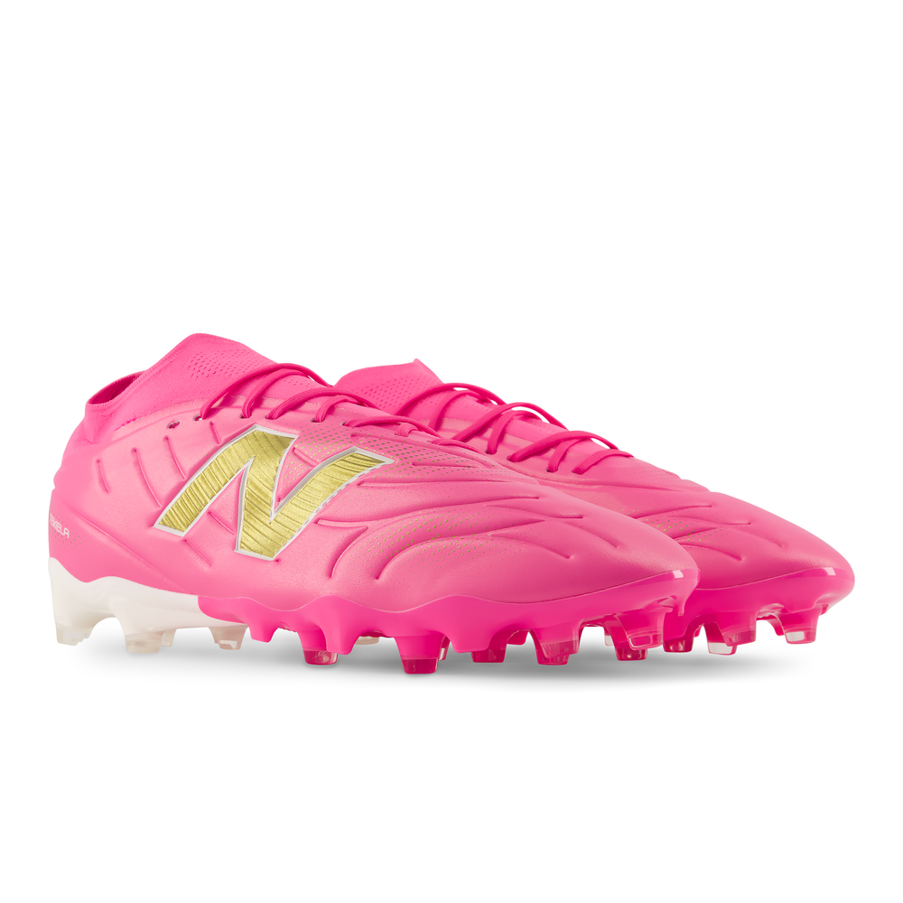 Férfi focicipő New Balance TEKELA TEAM FG V5 UT3FL9J8 – rózsaszín