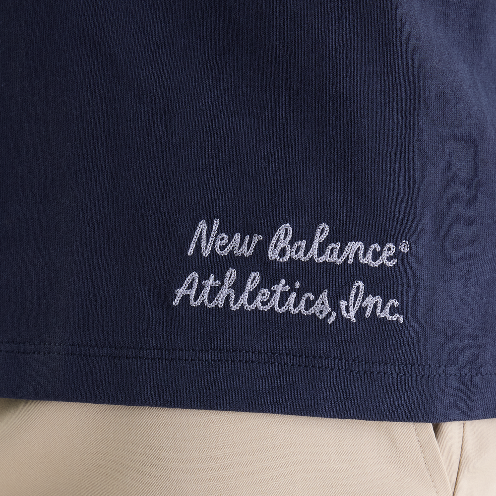 Férfi póló New Balance Sport Legacy – sötétkék