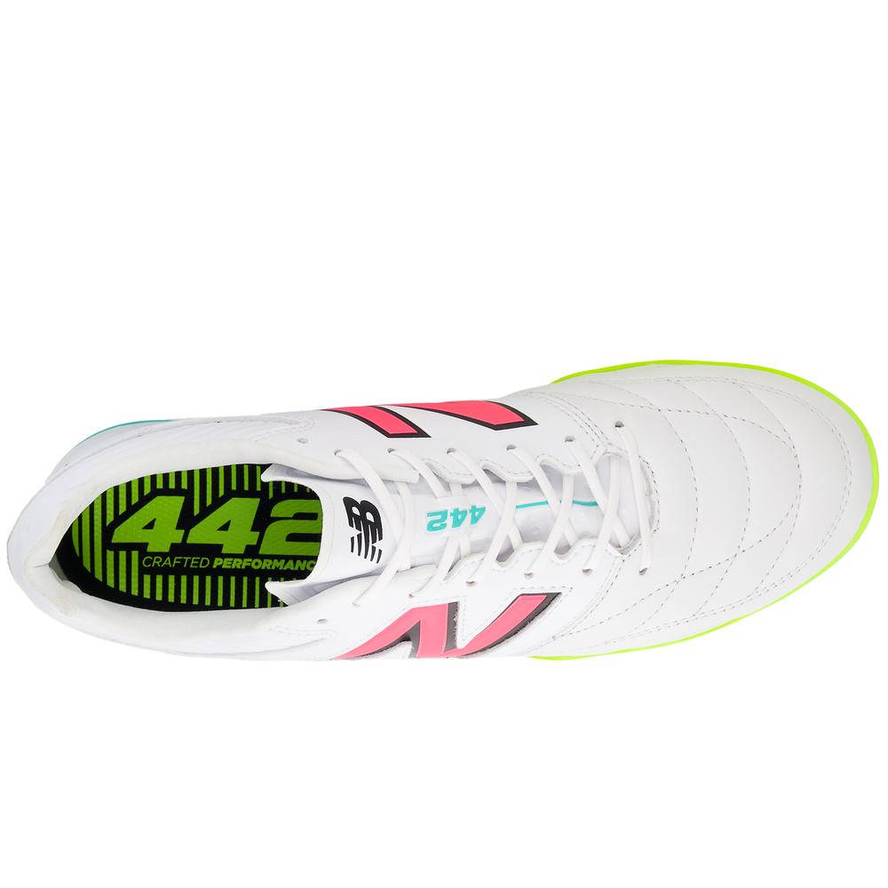 Férfi teremcipő New Balance 442 V2 PRO IN MS41IWH2 – fehér