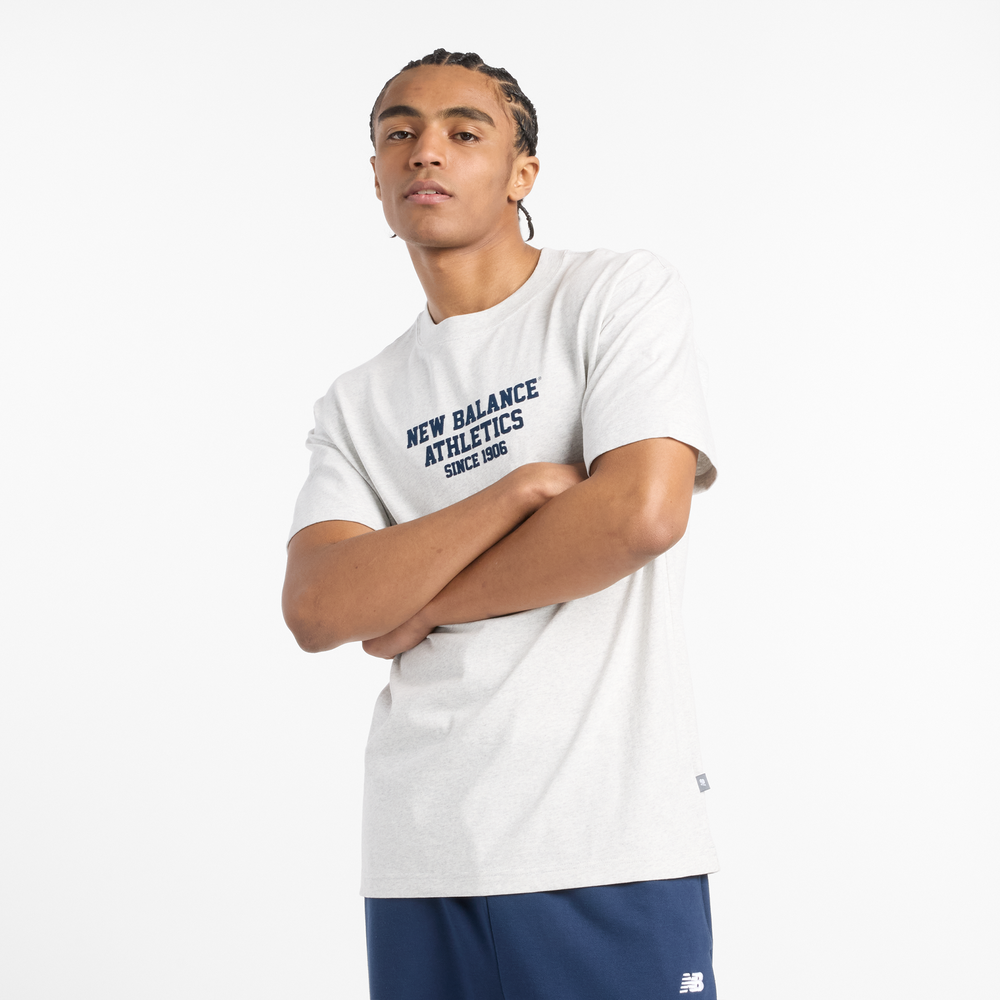 Férfi póló New Balance MT51526AHH – szürke