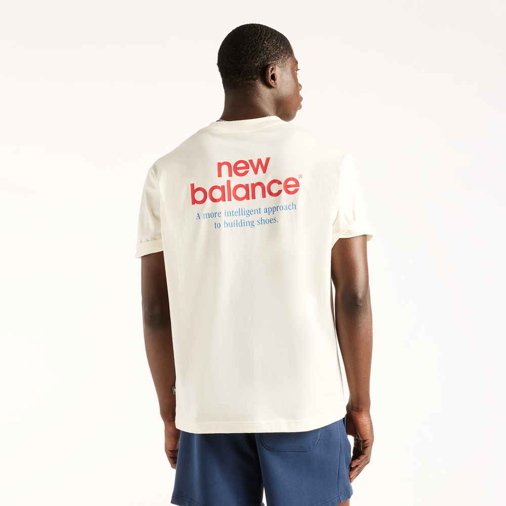 Férfi póló New Balance Intelligent – bézs