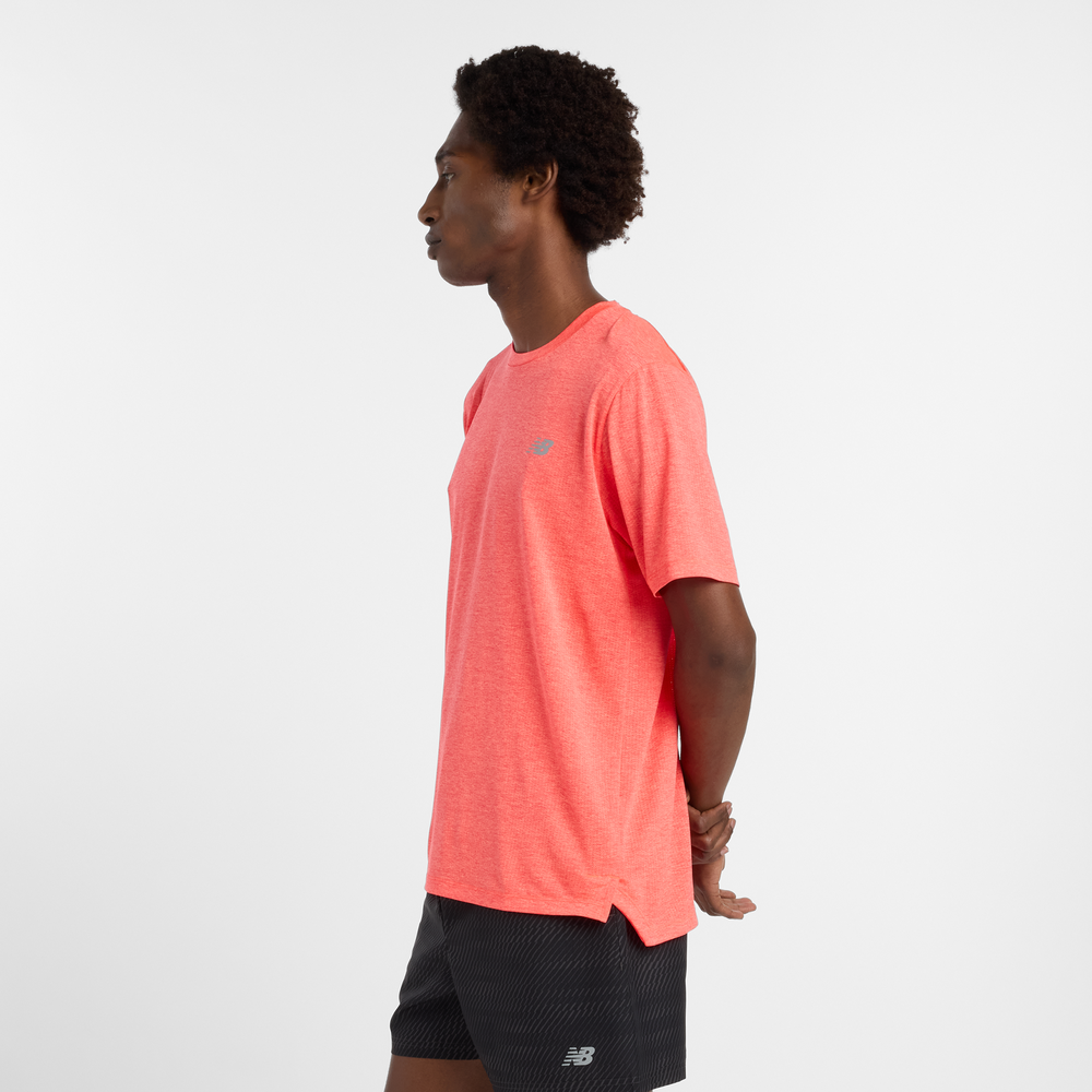 Férfi futópóló New Balance MT41253URR – narancssárga
