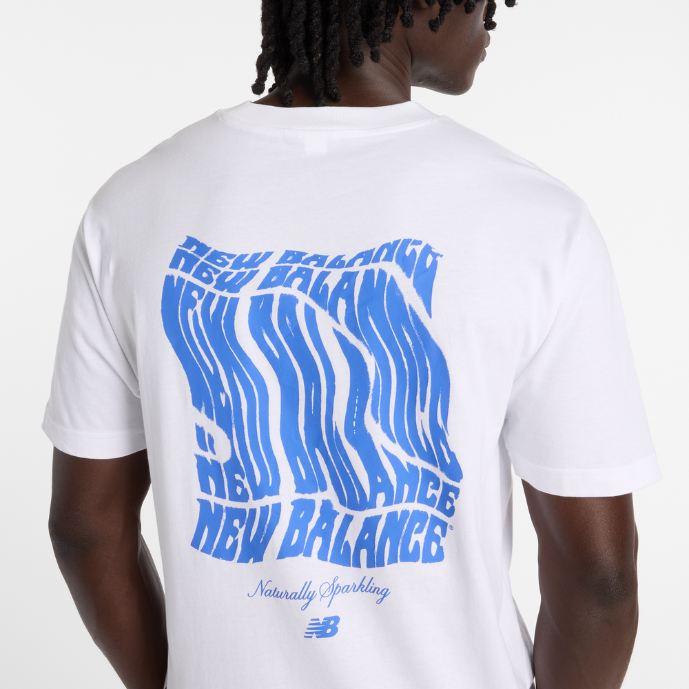 Férfi póló New Balance MT61B2STWT – fehér