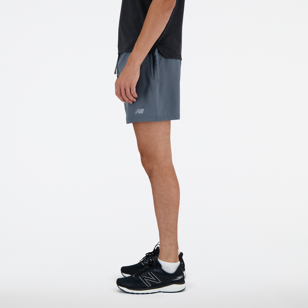 Férfi futónadrág New Balance MS41227GT – szürke