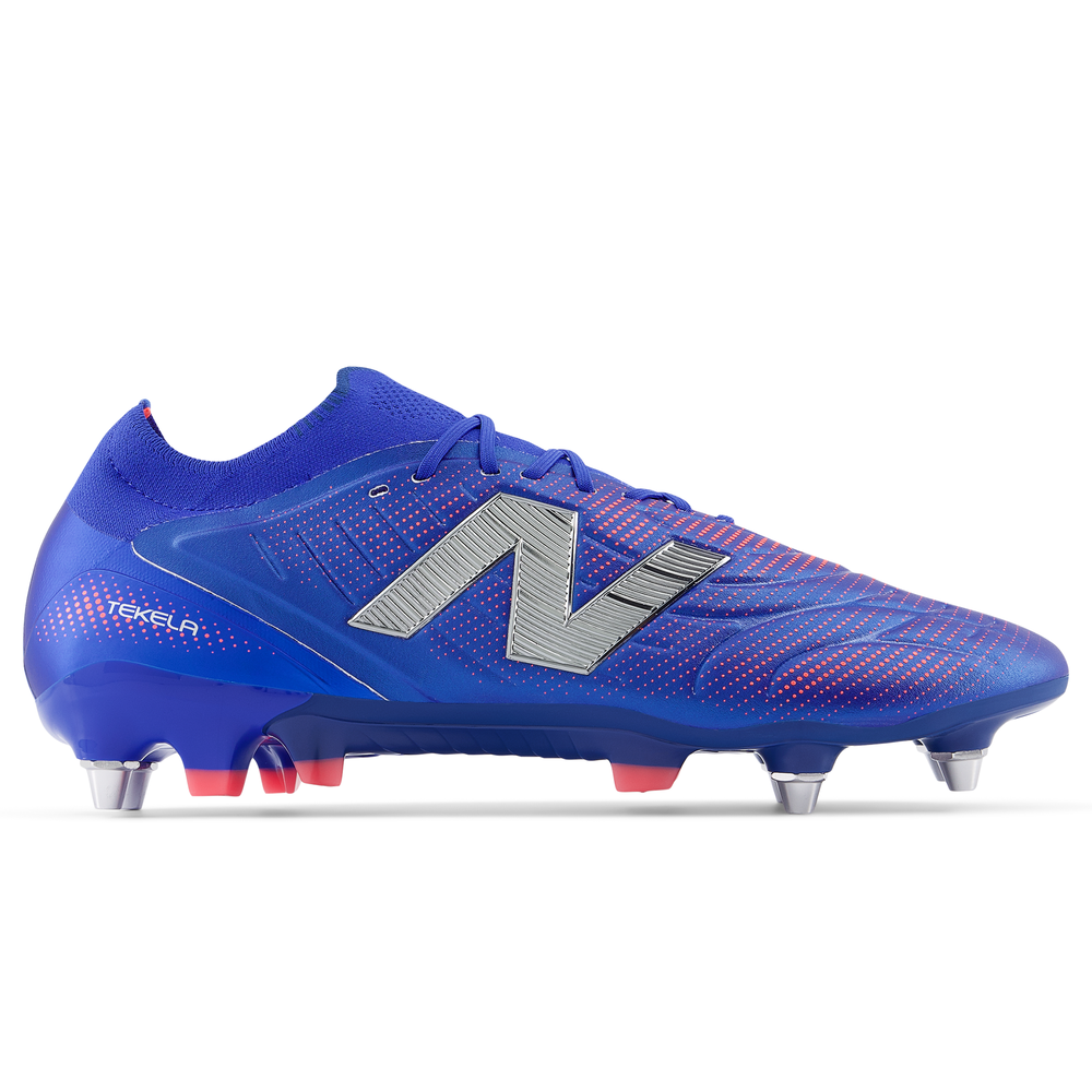 Férfi focicipő New Balance TEKELA ELITE SG V5 ST1SLMP5 – kék