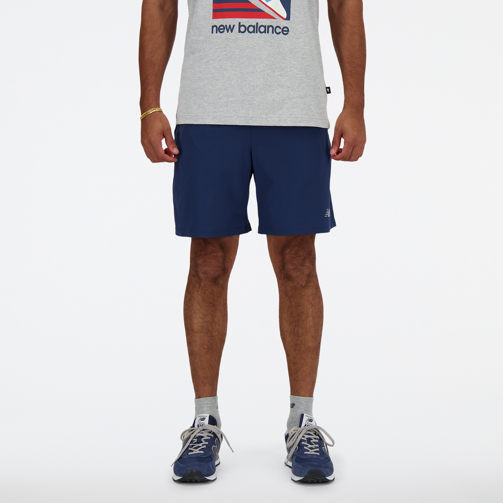 Férfi futónadrág New Balance MS41232NNY – sötétkék
