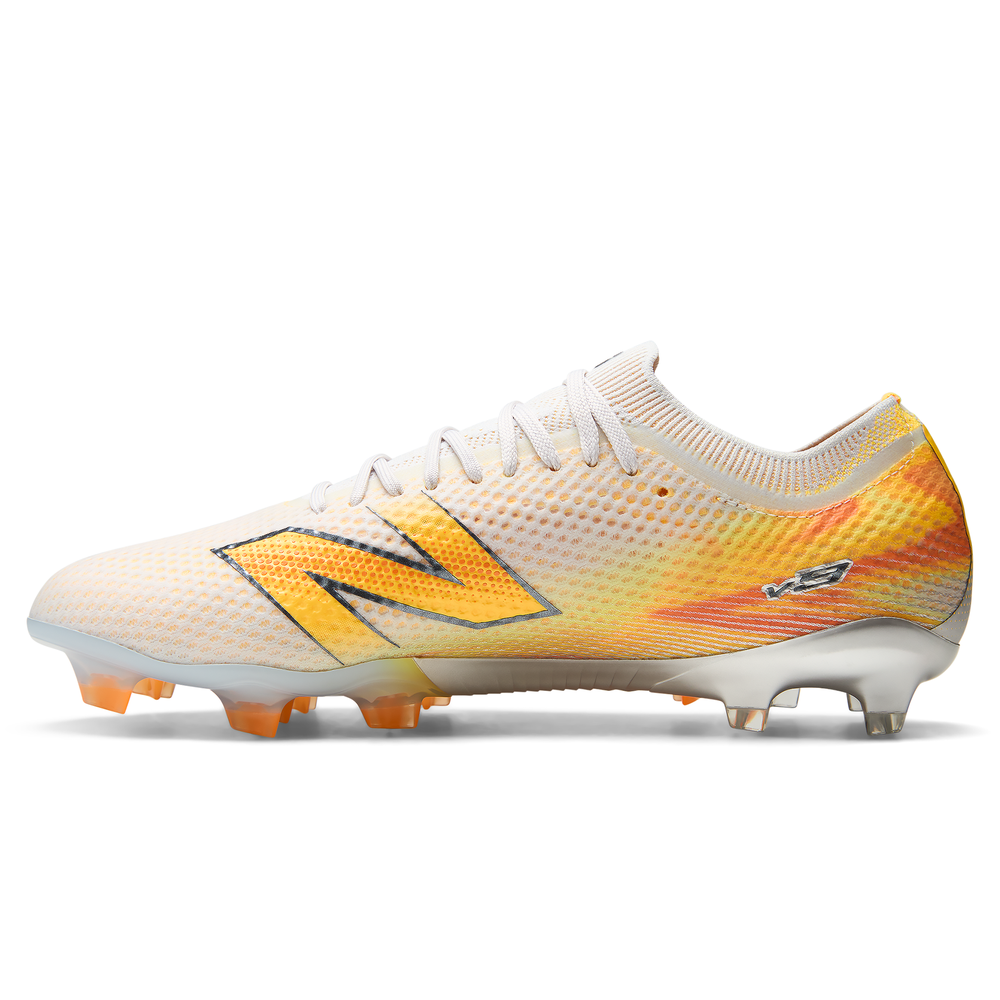 Férfi focicipő New Balance FURON ELITE FG V9 UF1F3LZ – narancssárga