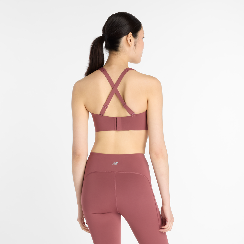 Sport melltartó New Balance WB51052WAD – rózsaszín