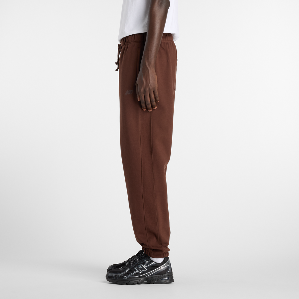 Férfi nadrág New Balance MP41508ABJ – barna