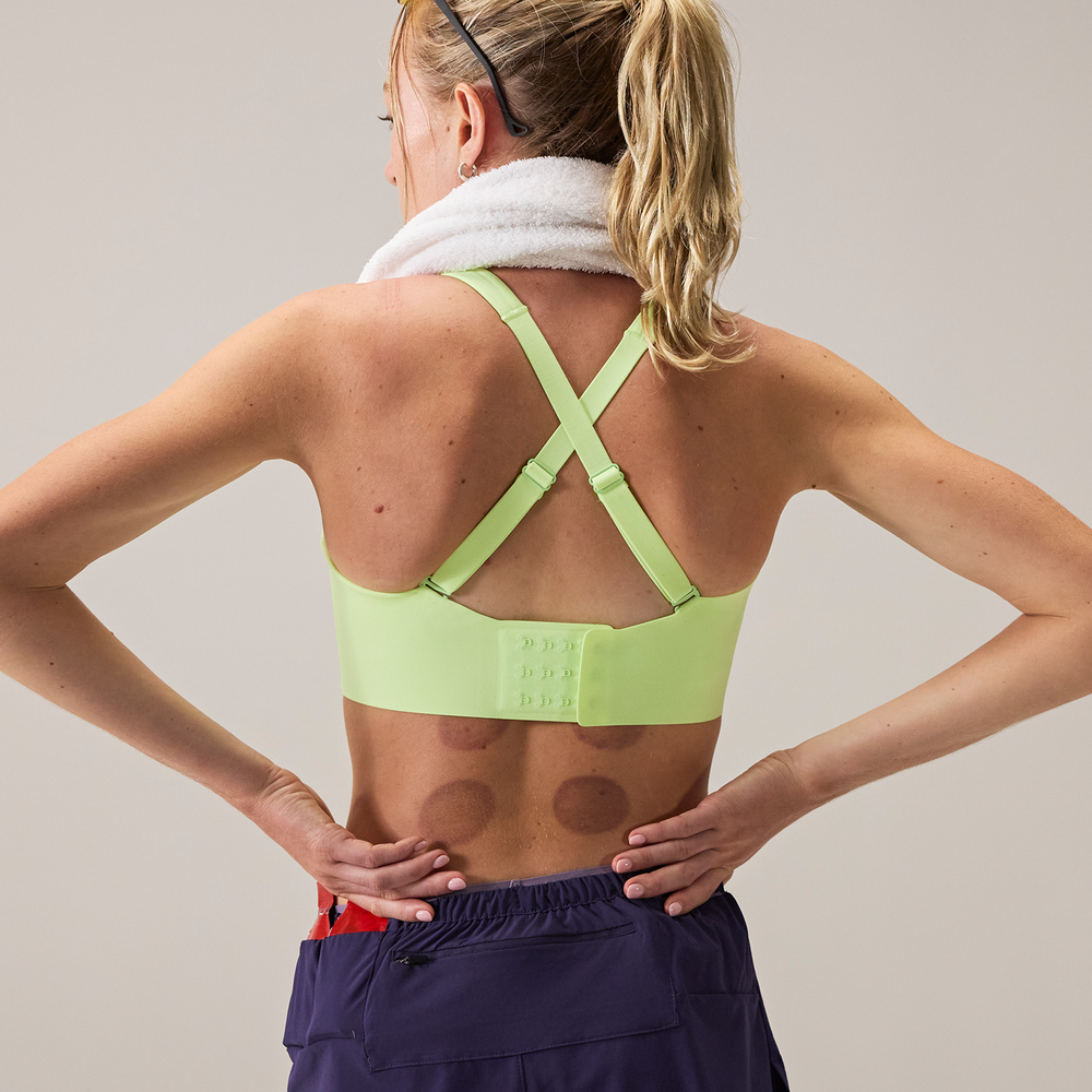 Sport melltartó New Balance WB51052AFG – zöld