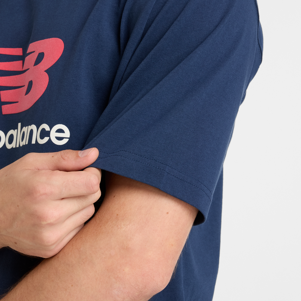 Férfi póló New Balance MT51500NNY – sötétkék