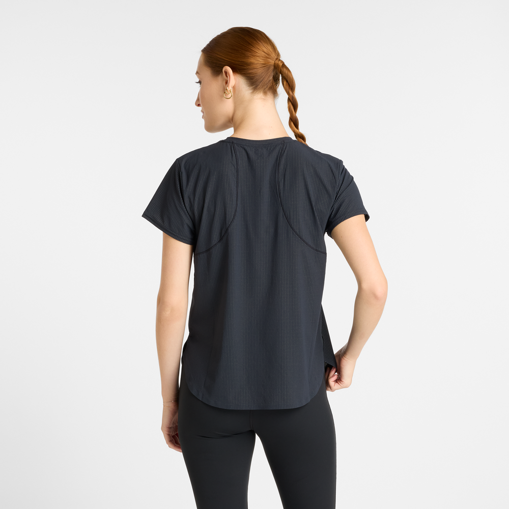 Női póló New Balance WT51227BK – fekete