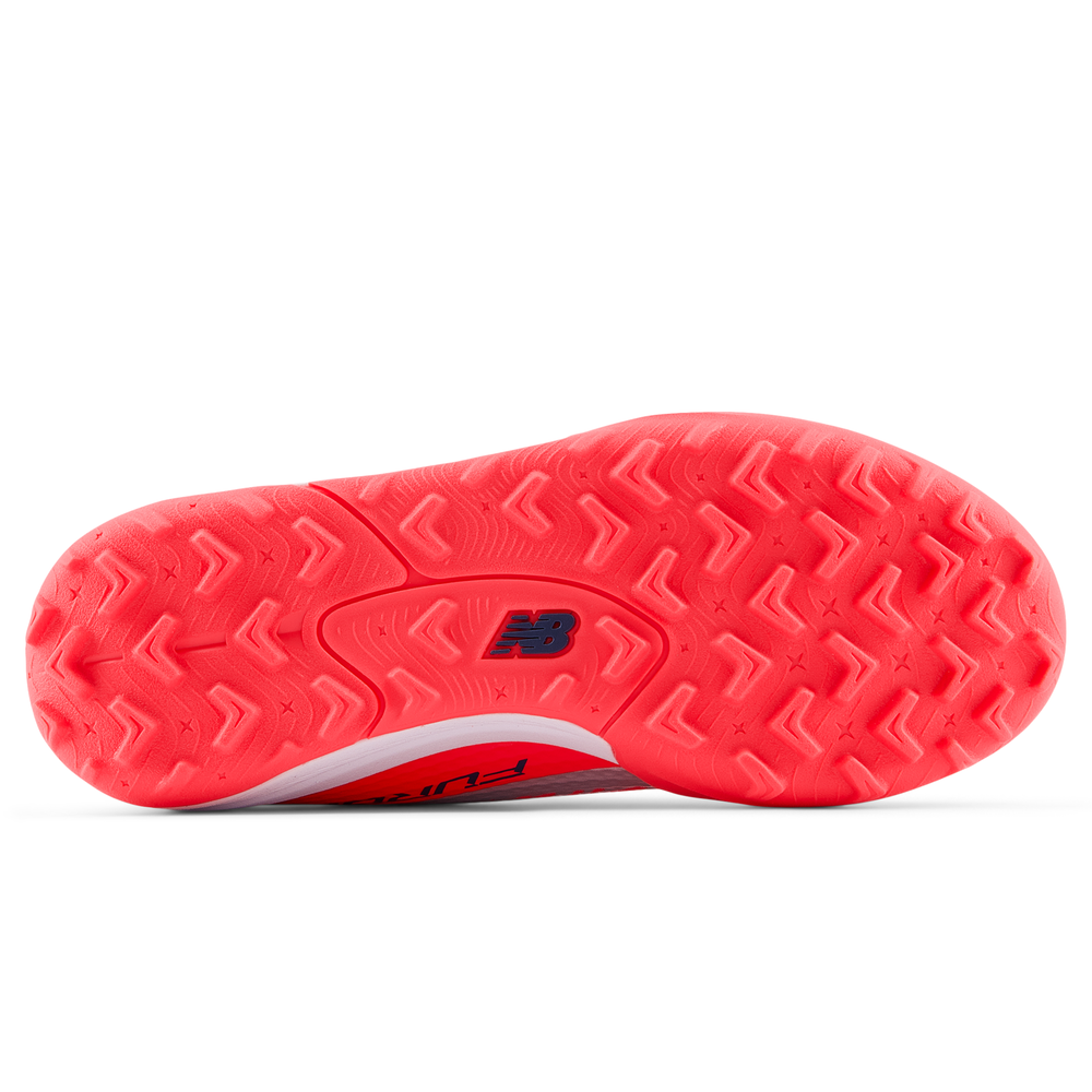 Gyermek turf cipő New Balance FURON TEAM JNR TF V8 SJF3TMP8 – piros