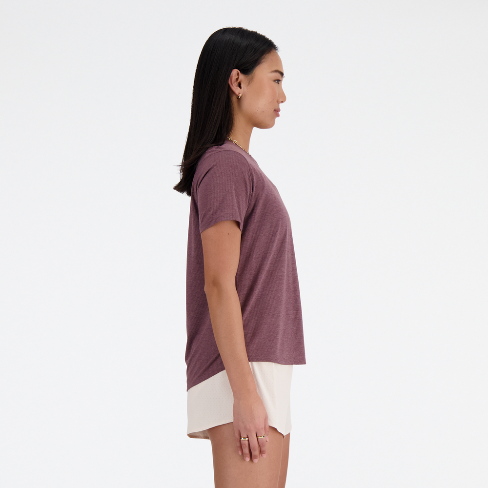 Női póló New Balance WT41253LRC – lila