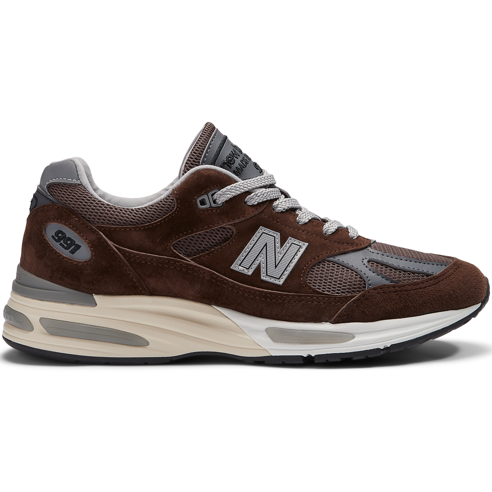 Unisex cipő New Balance U991BR2 – barna