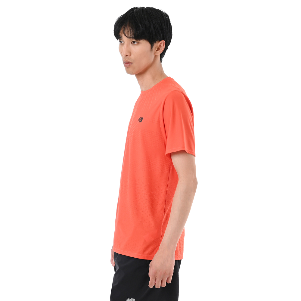 Férfi futópóló New Balance RC Adapt – narancssárga