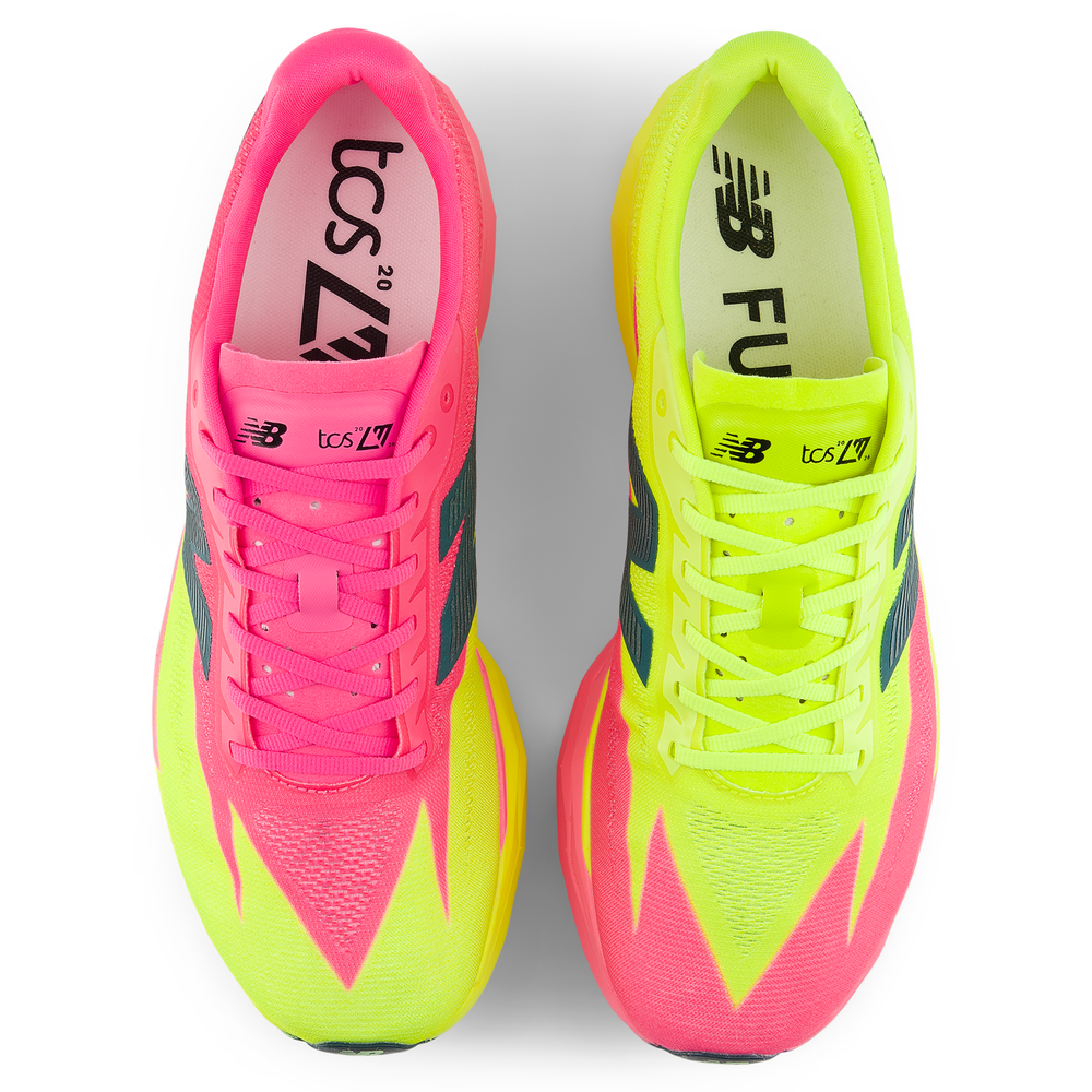 Férfi futócipő New Balance FuelCell SC Elite V5 TCS London Marathon MRCEL55L – rózsaszín